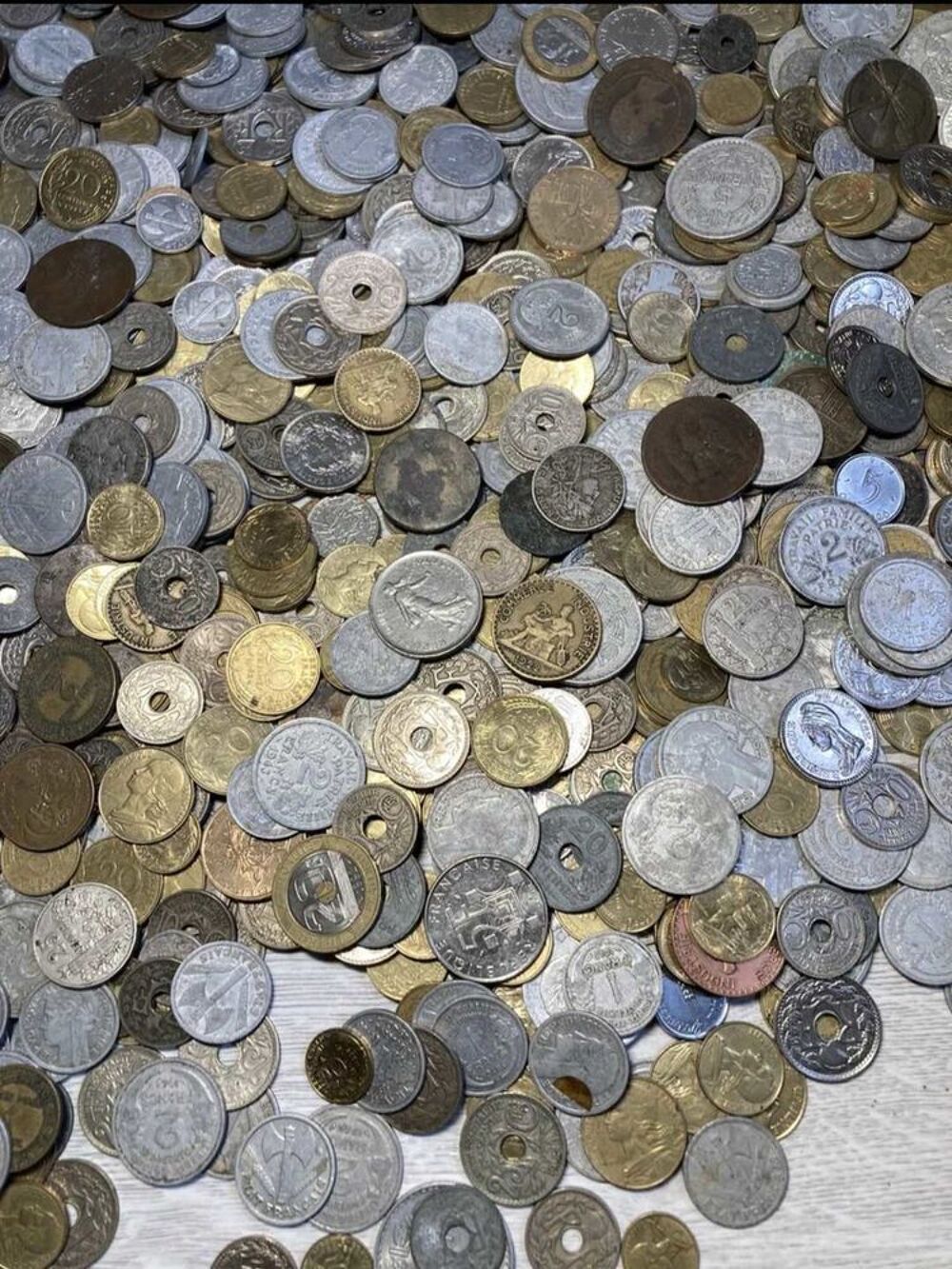 lot ancien francs 