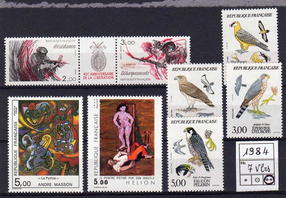 TIMBRES de FRANCE N** 1984 
