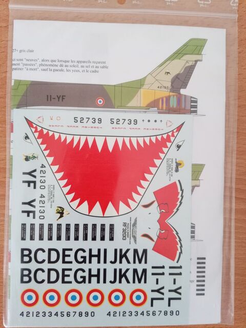 D�calcomanie Renaissance F-100D : EC4/11 Djibouti RF32013 12 Avignon (84)