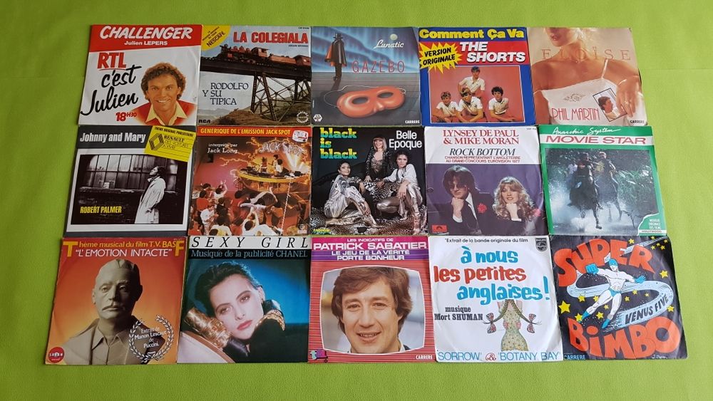 LES 45T PHOTO 31 CD et vinyles