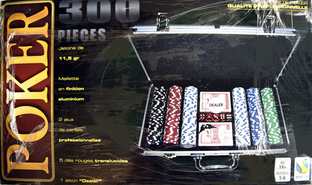 Jeux Poker (Malette Alu) Consoles et jeux vidéos