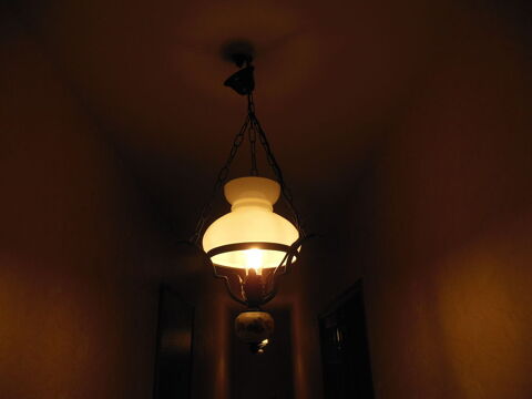 Lustre suspension couloir 100 Dortan (01)