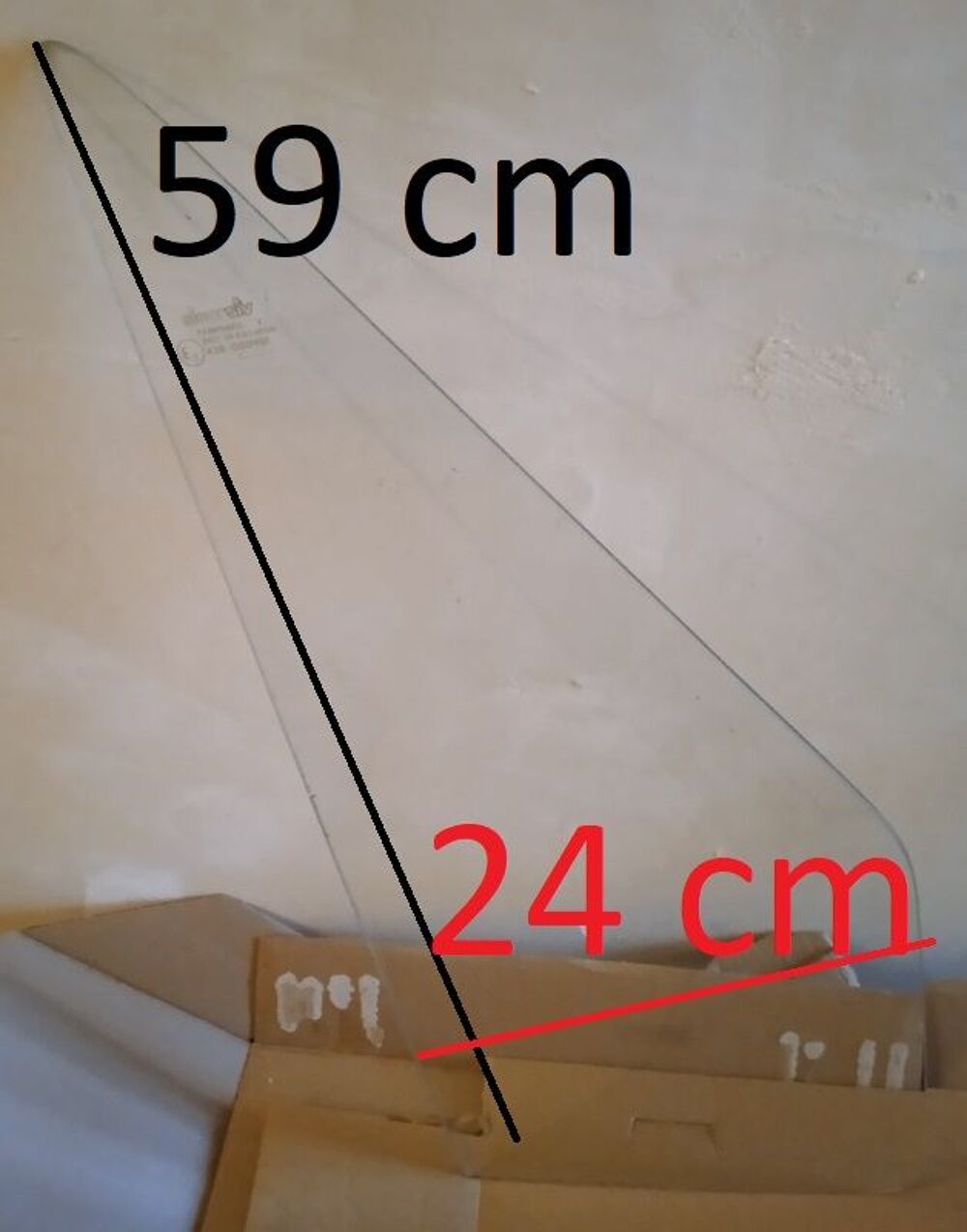 Vitre utilitaire Bricolage