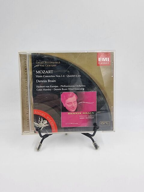CD de musique Mozart : Horin Concertos ? Quintet, K. 452 1 Vulbens (74)