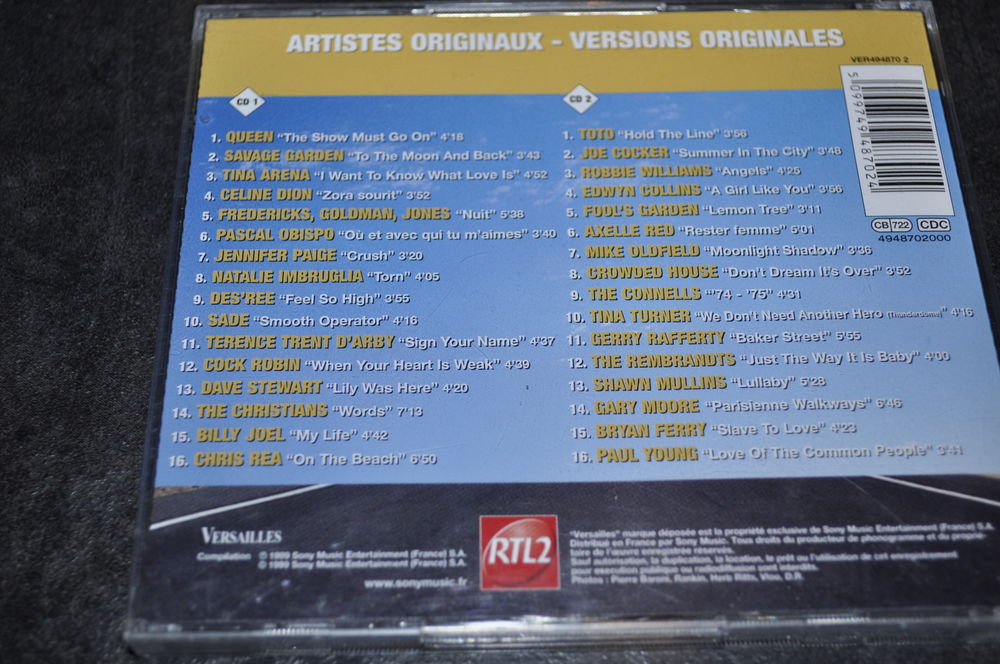 Album CD compilation &quot;Driving Music&quot; RTL2 CD et vinyles