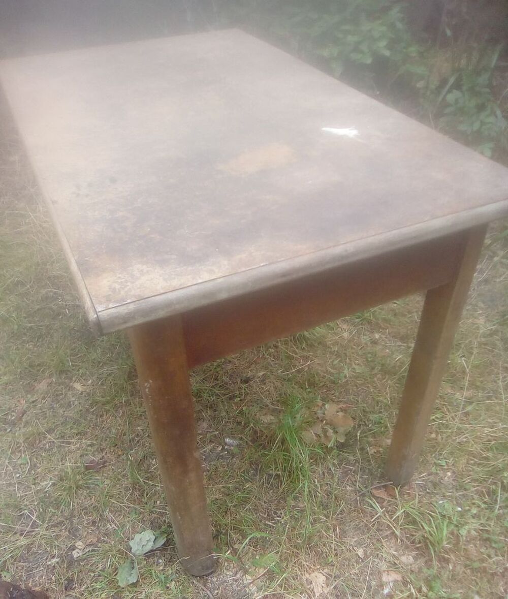 Table bois 121 x 71 cm Meubles