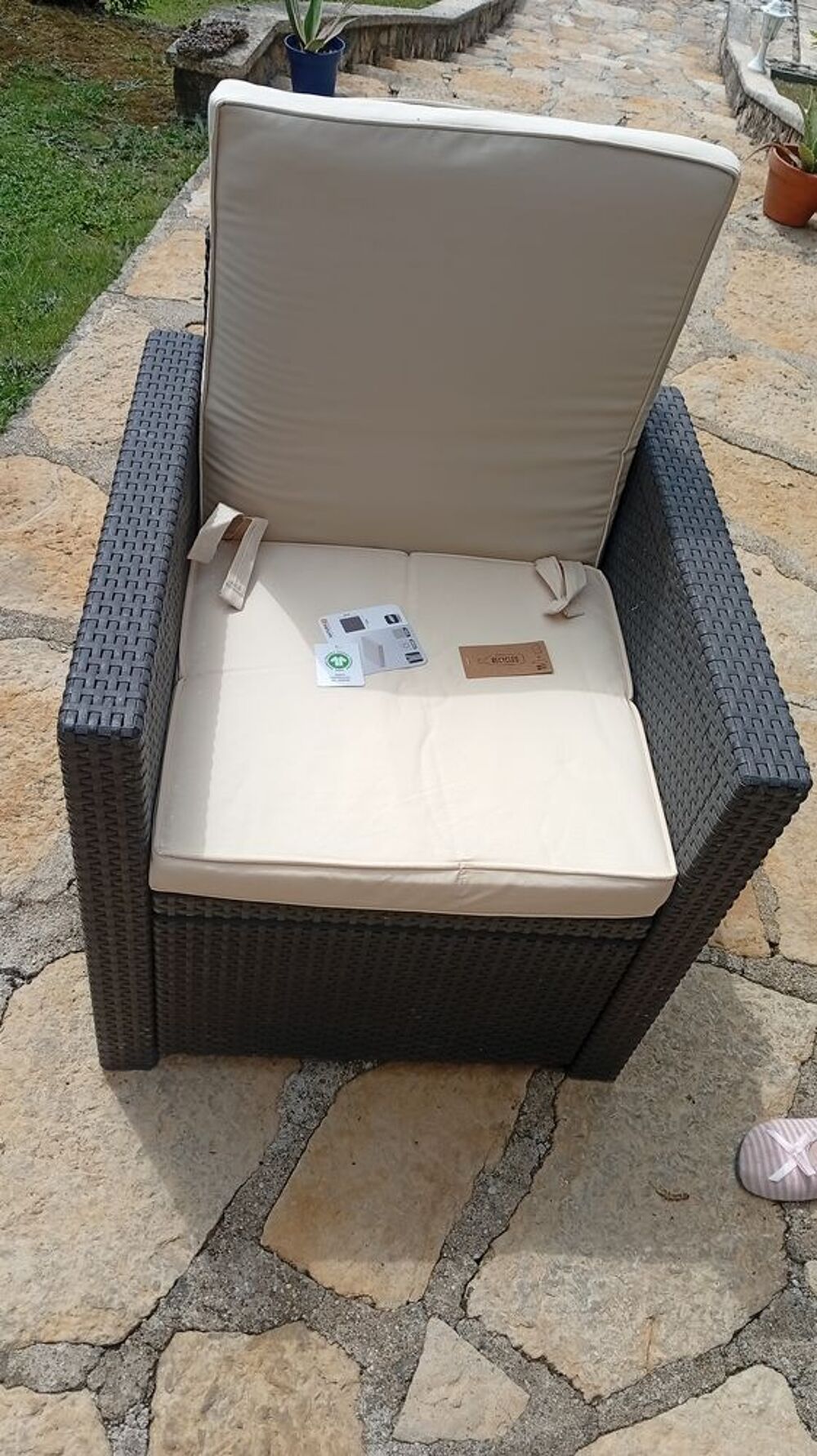 Coussin pour fauteuil de jardin Décoration
