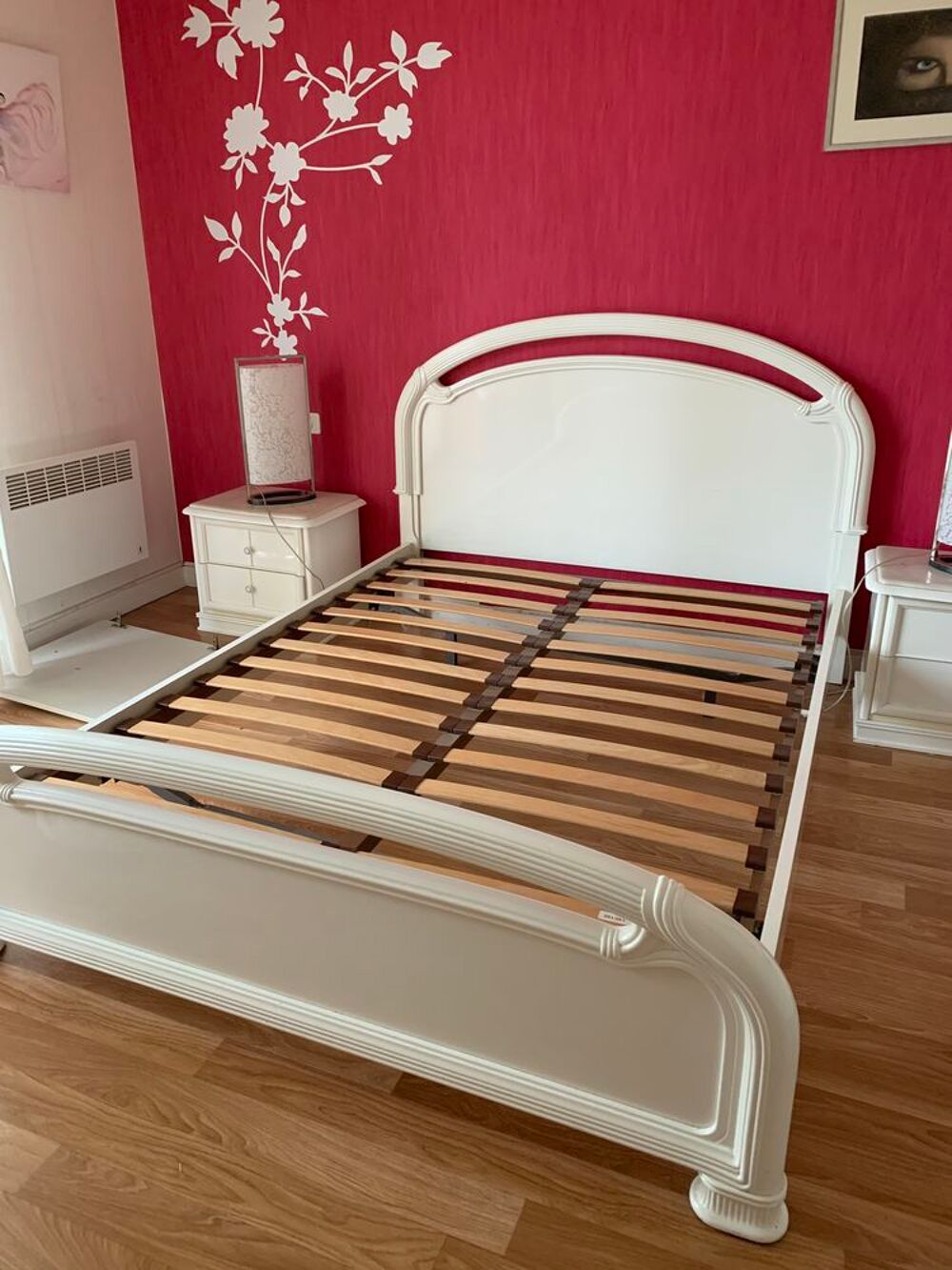 Chambre &agrave; coucher laqu&eacute;e blanche Meubles