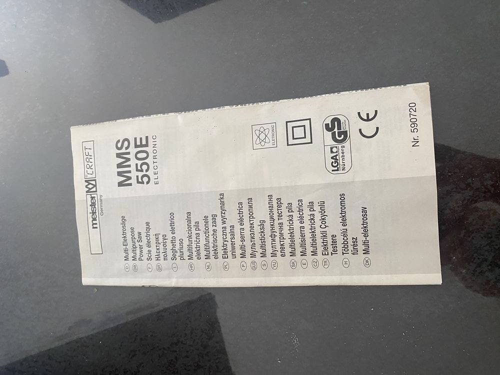 SCIE SABRE MMS 550 E ELECTRONIC Bricolage