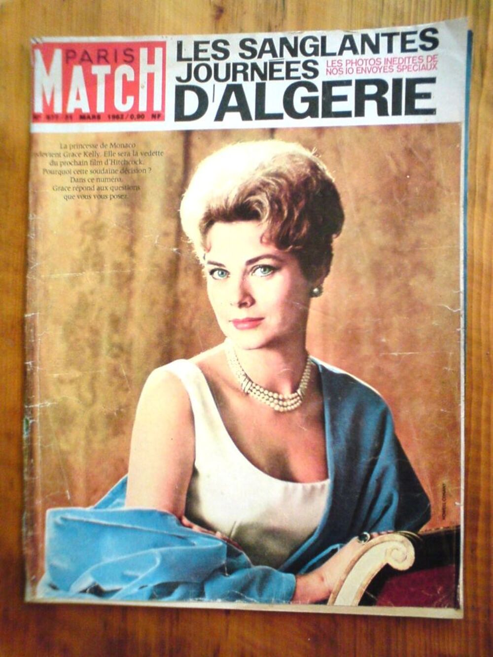 MONACO Grace Kelly LOT 29 Paris Match 1966 1982 