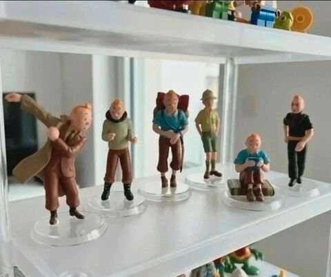 Lot de 6 Figurines Tintin Saint-Dié-des-Vosges (88)