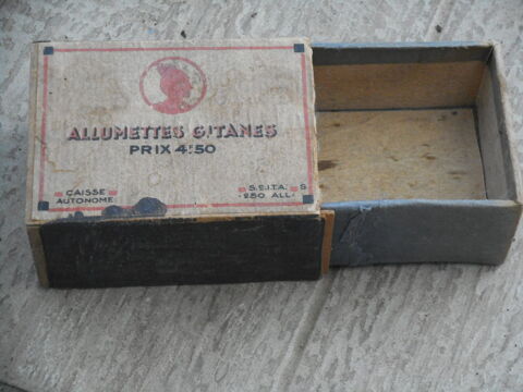 Boite d'allumettes Gitanes 4.50 f 5 Nieuil-l'Espoir (86)