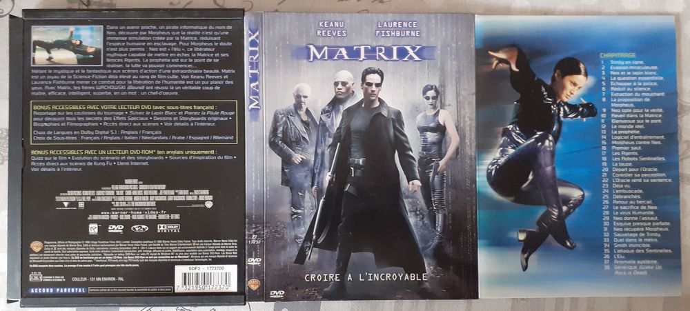 DVD Matrix DVD et blu-ray