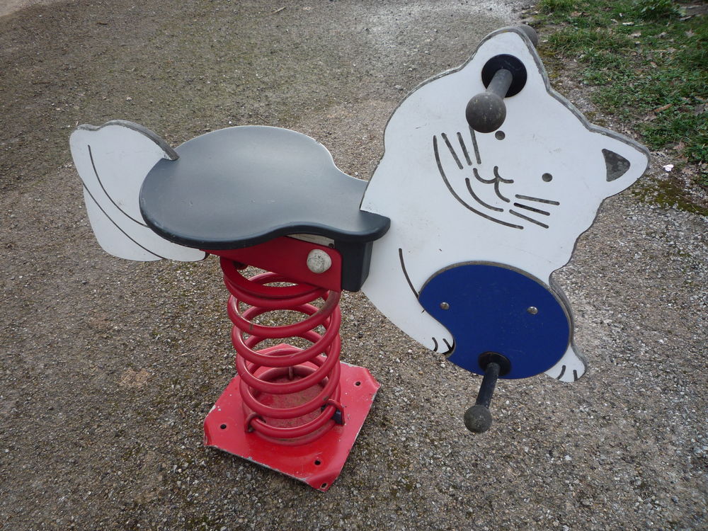 Balan&ccedil;oire chat sur ressort Jeux / jouets