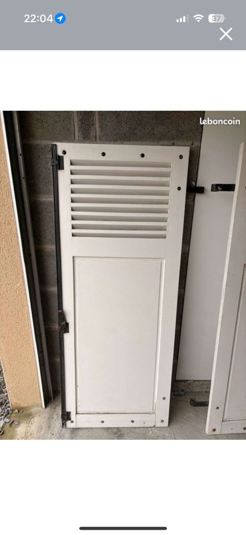 volet en bois Bricolage