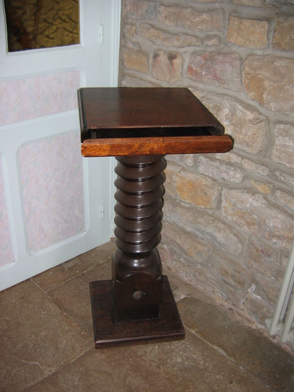 Table d'Appoint - Colonne &agrave; Vis... Décoration