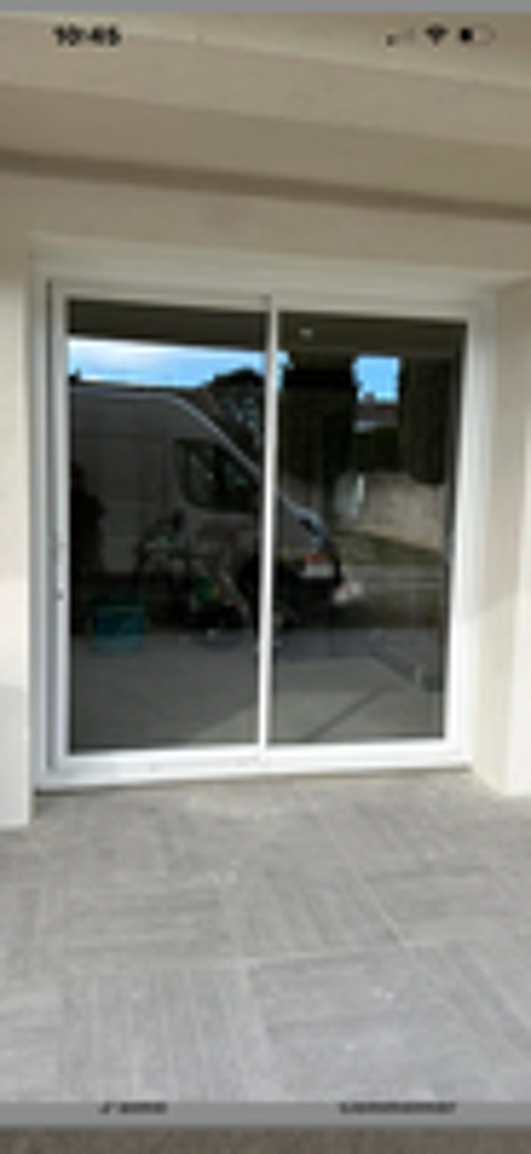   Coulissant Aluminium Blanc 2 VTX 