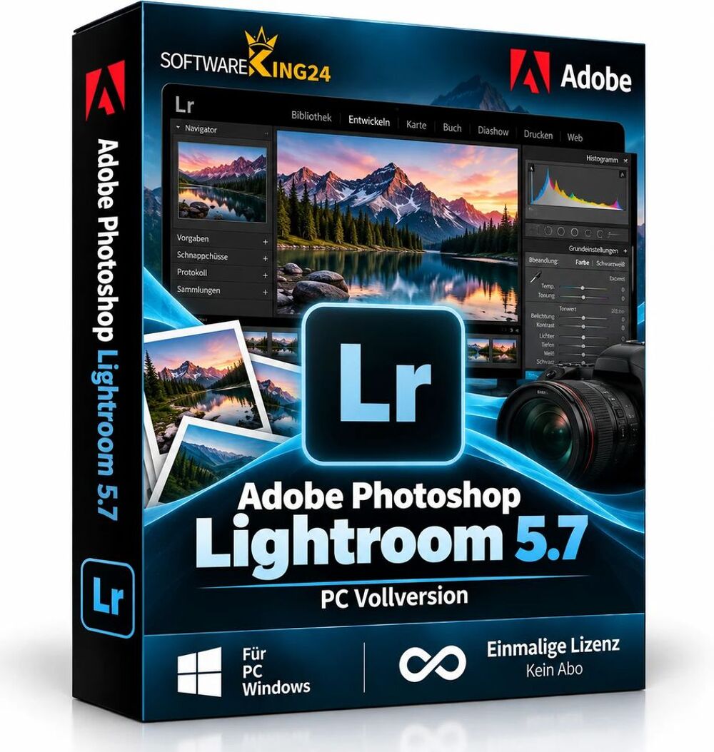 Adobe Photoshop Lightroom 5.7 pour PC Windows Photos/Video/TV