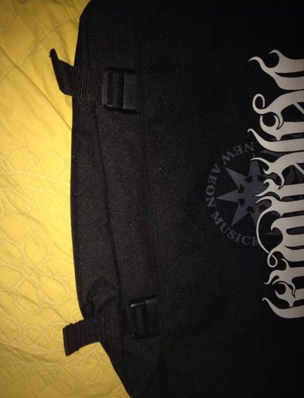 Sac A Bandouli&egrave;re Behemoth Metal Goth Punk Maroquinerie
