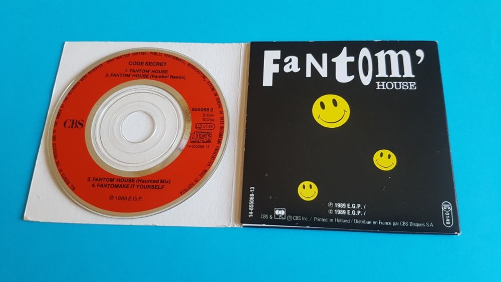 FANTOM'HOUSSE CD et vinyles