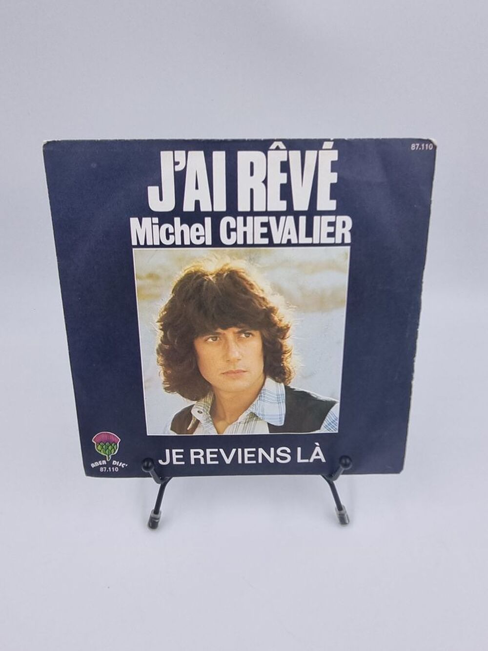 Vinyle 45 tours Michel Chevalier : J'ai R&ecirc;v&eacute; / Je Reviens L&agrave; CD et vinyles