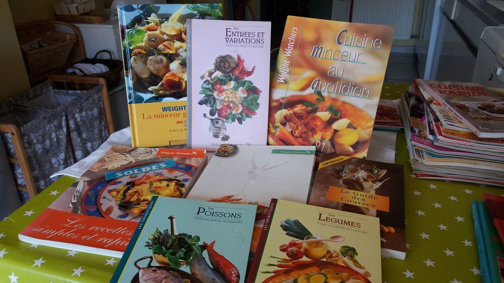 6 Livres de cuisine Weight Wacher Livres et BD