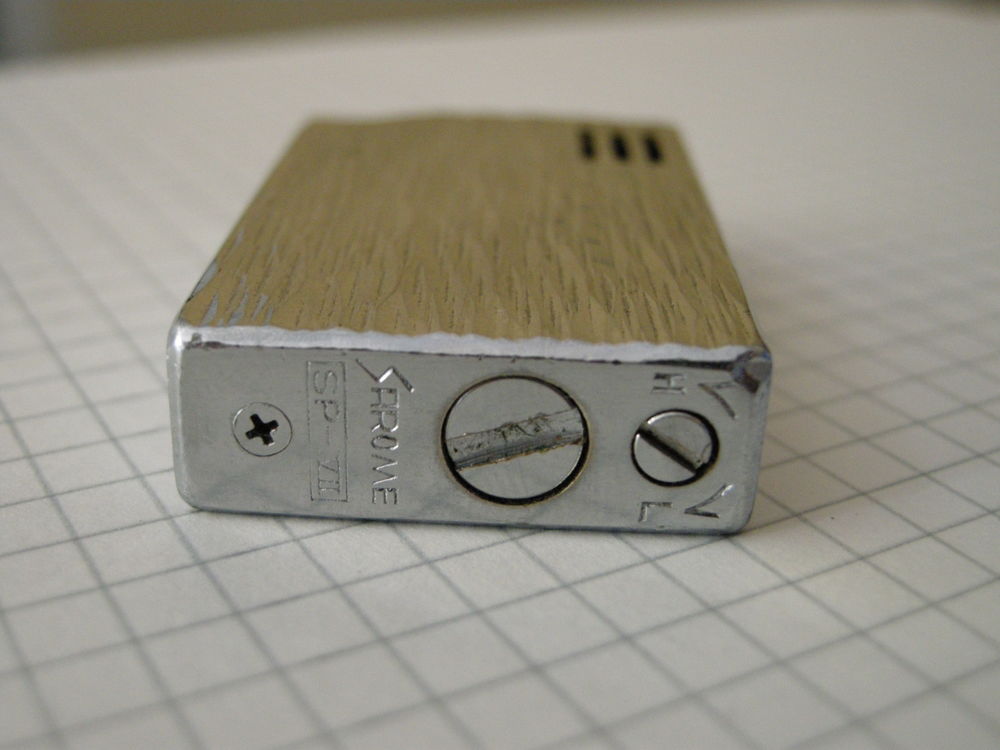 Briquet SAROME SP VII, piezo,rechargeable, 