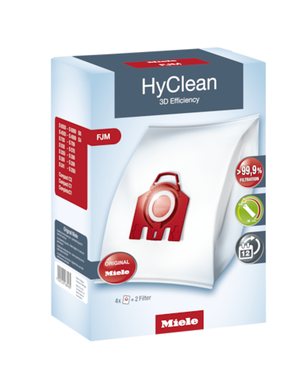 Miele Sacs aspirateur HyClean 3D Efficiency FJM Electroménager