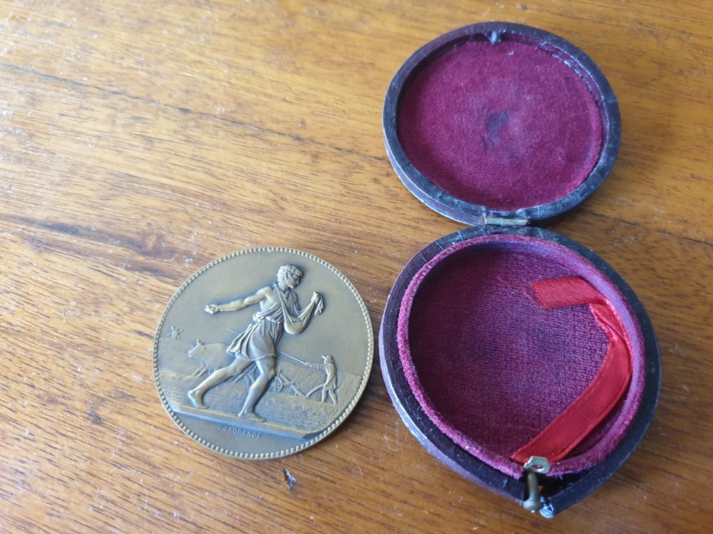 M&eacute;daille bronze de l'agriculture 