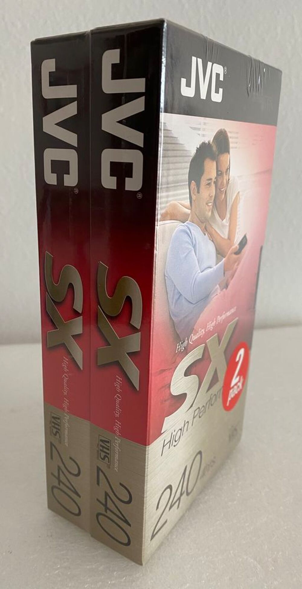 Lot de 02 cassettes JVC SX Haute Performance E-240 Neuf Photos/Video/TV