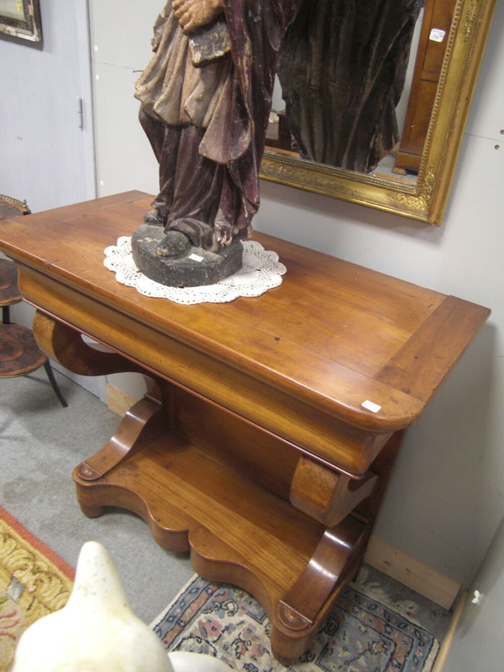 Console en bois ancienne Meubles
