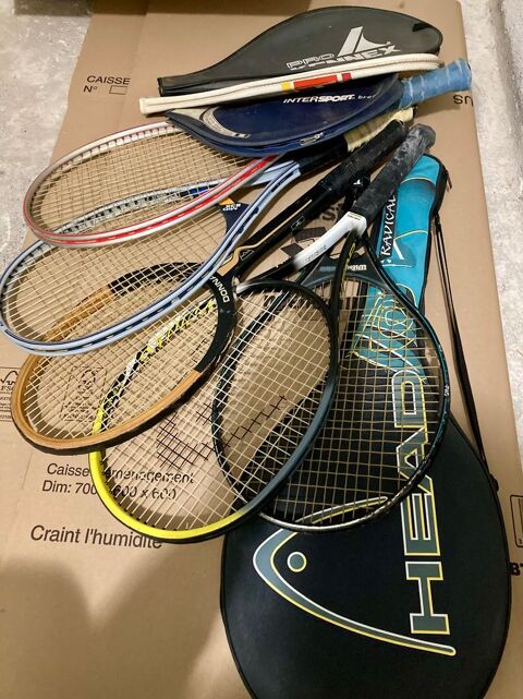 Lot de raquettes de tennis 30 Cannes (06)