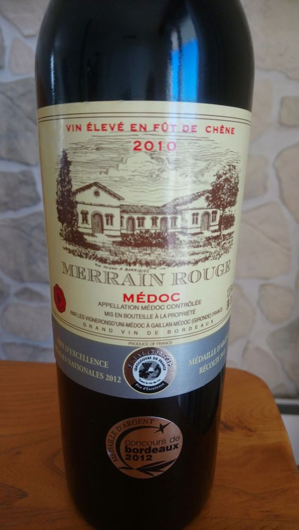 Vin Merrain Rouge 