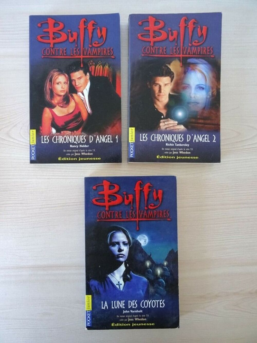 Livres,Buffy Contre Les Vampires,Chroniques d'Angel,roman Livres et BD