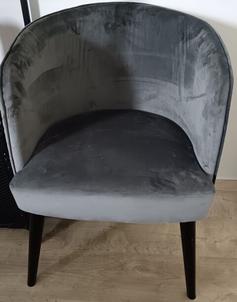 Une Chaise/Fauteuil scandinave cabriolet En velours 35 Athis-Mons (91)