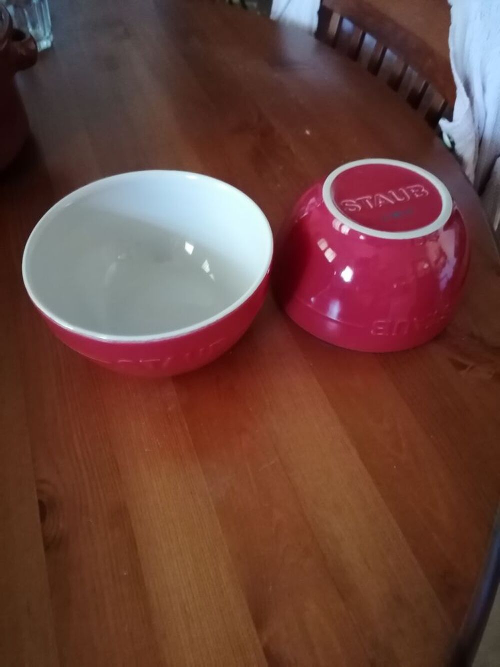 Deux gros bols Staub Cuisine
