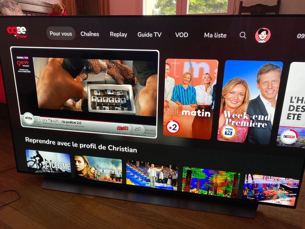 ecran plat Lg Oled 55 pouces Photos/Video/TV
