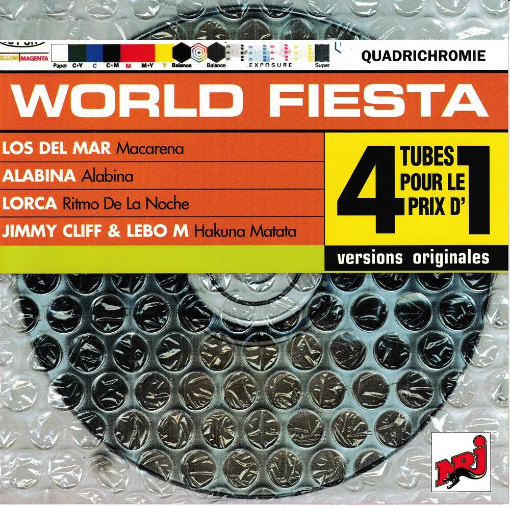CD World Fiesta Compilation CD et vinyles