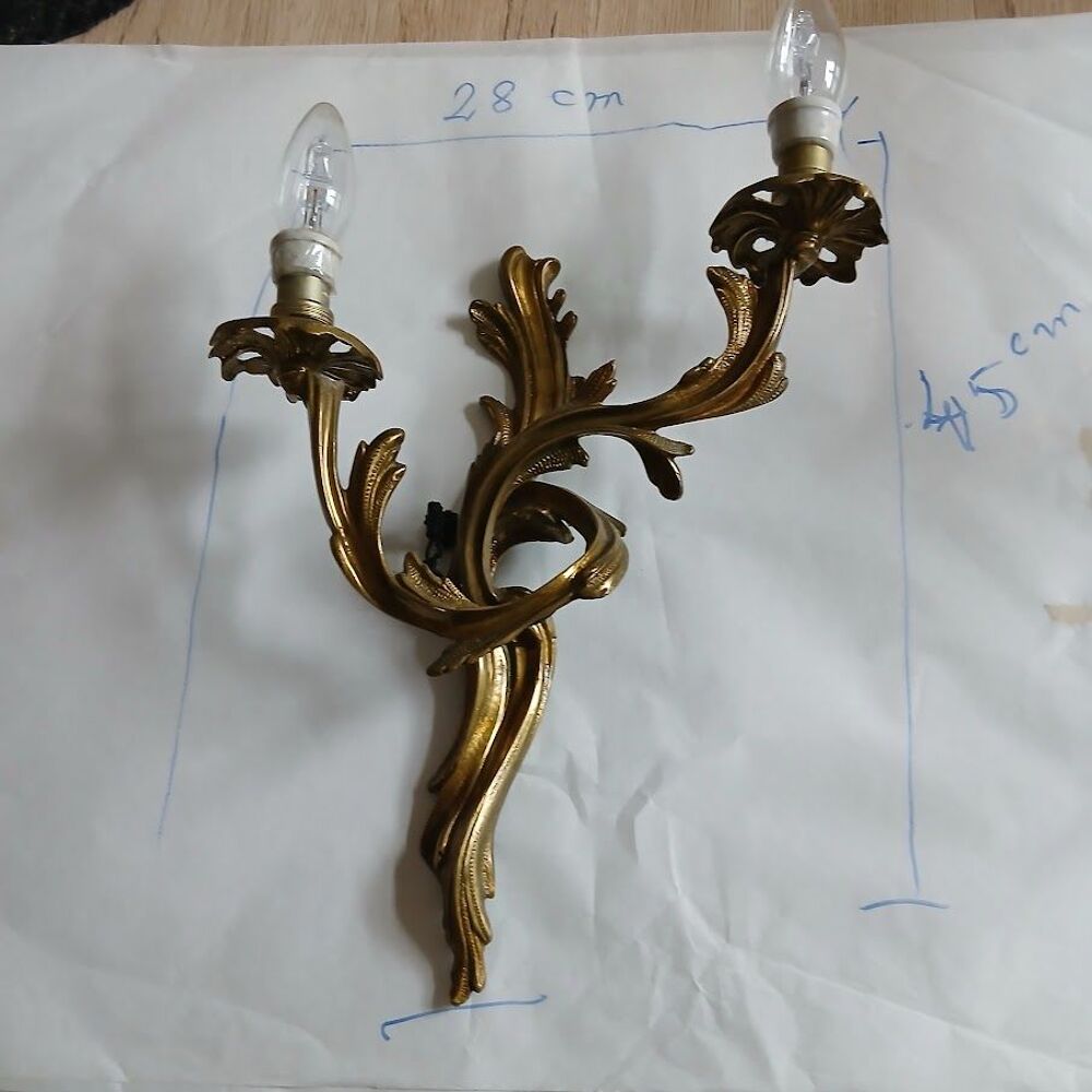APLIQUE BRONZE Décoration