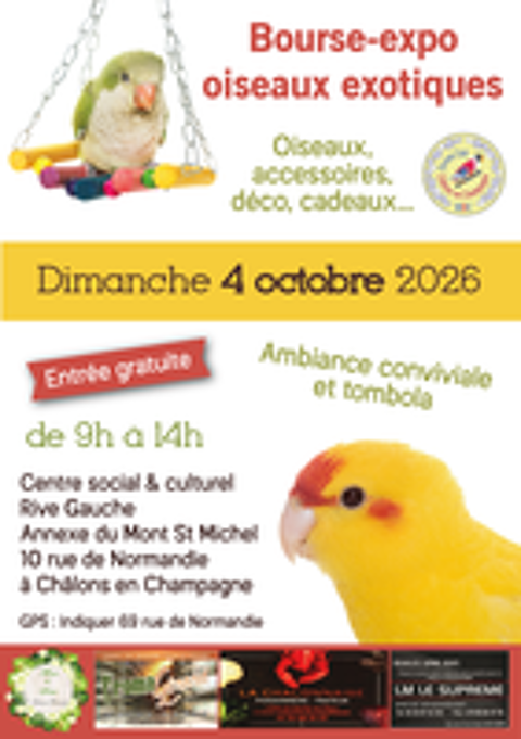   Bourse aux oiseaux  