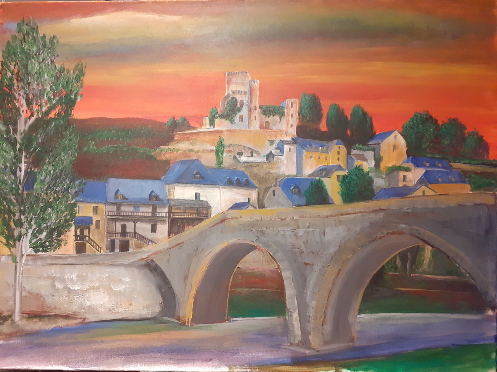 Tableau sur toile ch&acirc;ssis cr&eacute;ation 2020 Décoration