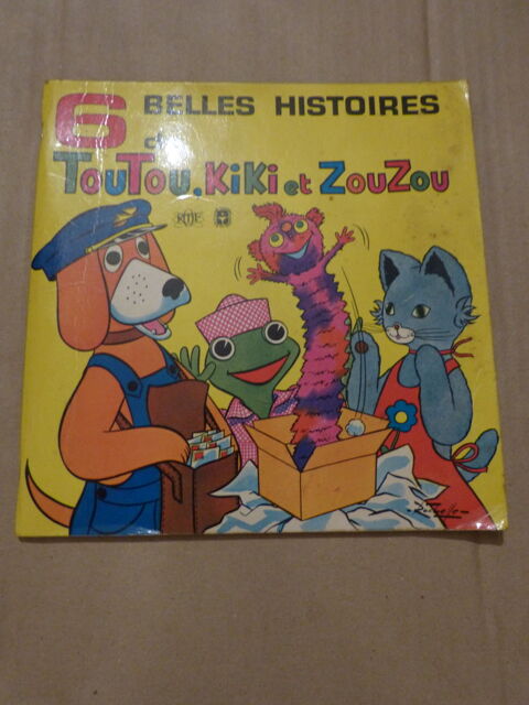 6 BELLES HISTOIRES DE TOUTOU  KIKI ET ZOUZOU  O.R.T.F. 12 Brest (29)