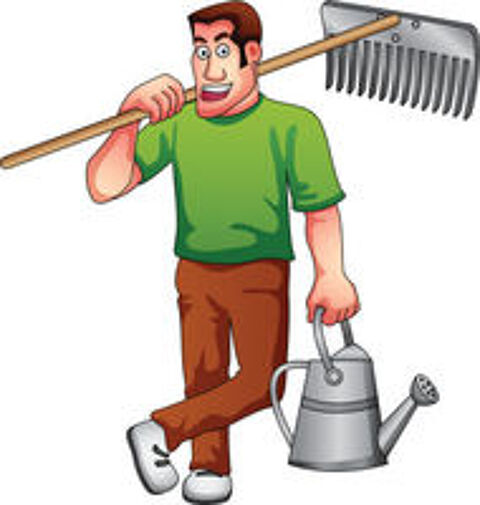   Homme Cherche Travail D'entretien Espaces Verts..  
