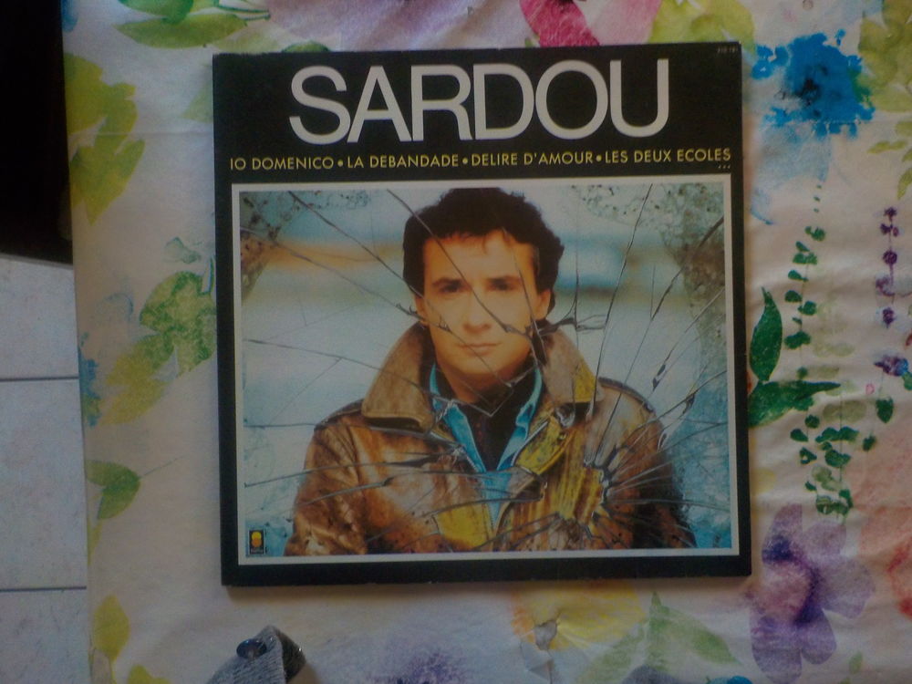 VYNIL 33T MICHEL SARDOU Album IO DOMENICO 1985 CD et vinyles