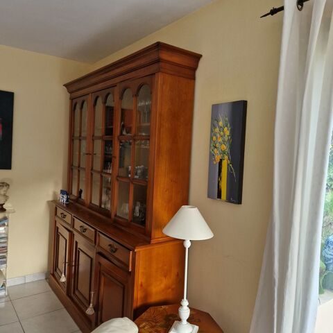 BUFFET EN MERISIER 390 Treillires (44)