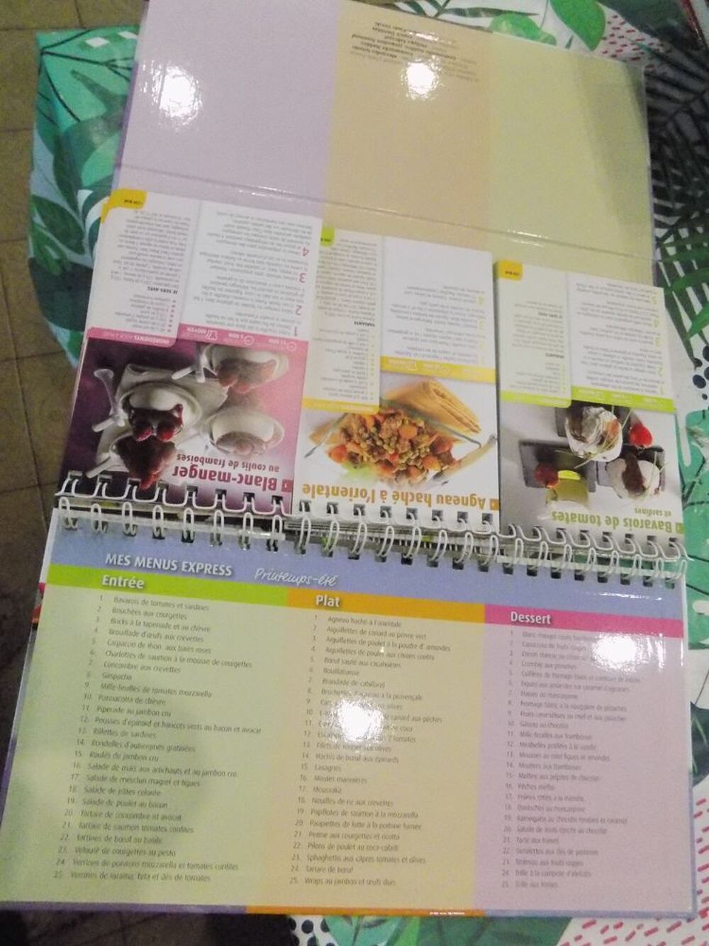 Mes menus express Livres et BD
