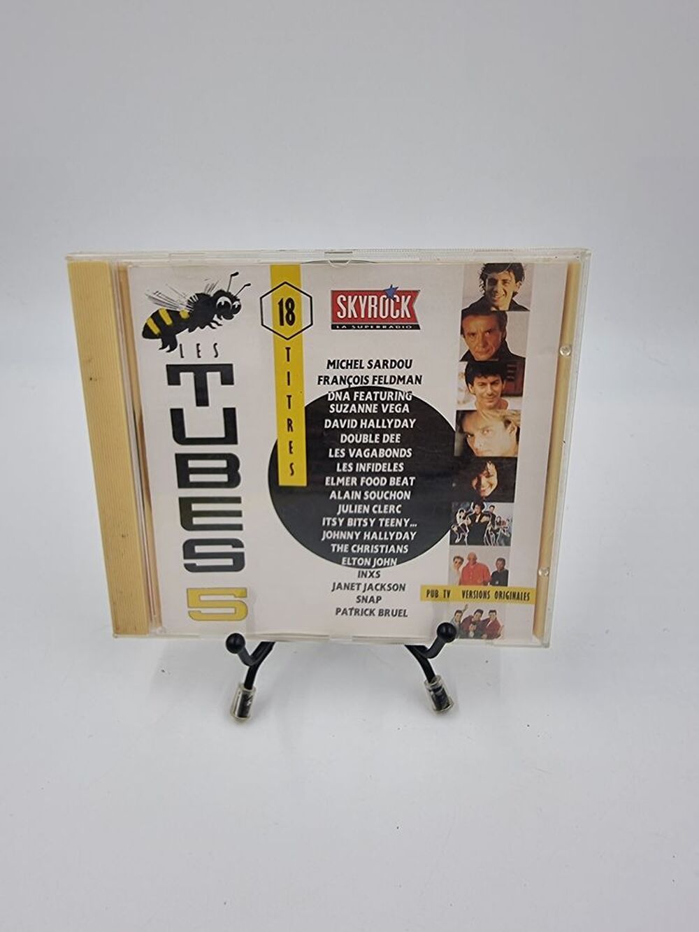CD de musique Les Tubes 5 en boite CD et vinyles