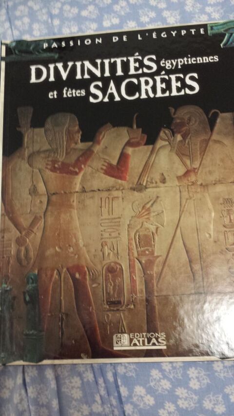 LIVRE PASSION DE L'EGYPTE
DIVINITES EGYPTIENNES ET FETES SA 8 Triel-sur-Seine (78)