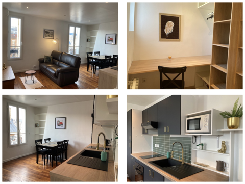  Appartement  louer 2 pices 32 m Paris