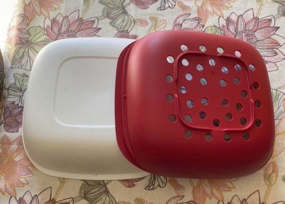 Duo Passoire et Saladier Egouttoir Tupperware - Excellent &eacute;tat Electroménager
